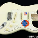 LOADED 2019 American Fender JEFF BECK Strat BODY Stratocaster Olympic White