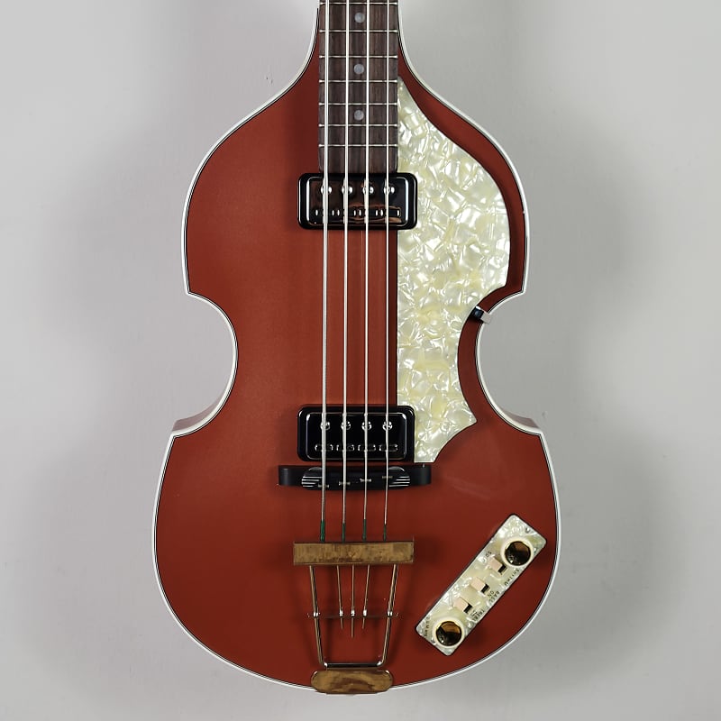 2022 Hofner H500/1-62-PC-0 - Pearl Copper With OHSC & Case Candy image 1