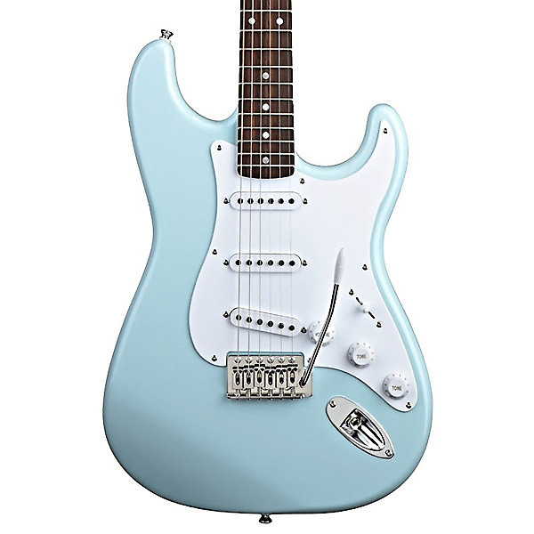 Daphne blue stratocaster sale squier