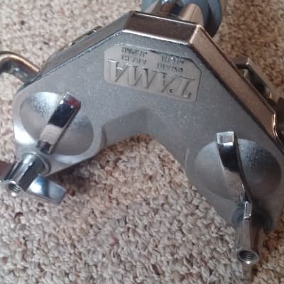 Tama OMNI-SPHERE RARE EARLY VINTAGE Japan Bass Drum Double Tom Mount Post Holder 80s image 3