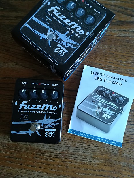 EBS FuzzMo bass fuzz