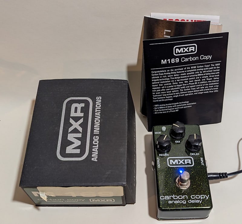 MXR M169 Carbon Copy Analog Delay