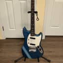 Fender Mustang Guitar - 1969 - 1973 - Competition Burgundy (Blue) w/OHSC
