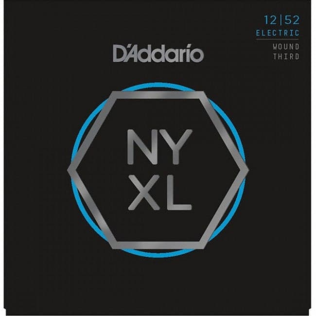 D'Addario NYXL1252W Electric Guitar Strings Nickel Wound 12-52 Light (Wound 3rd) image 1