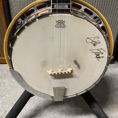 1976 Ibanez Artist 5 String Banjo - Includes HSC - Signed By Bela Fleck! image 3
