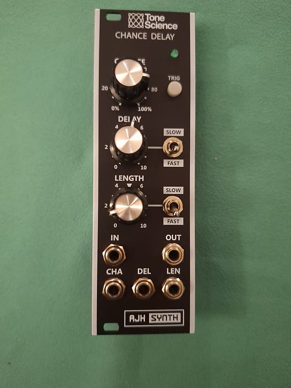 AJH Synth Chance Delay Probability Gate Delay Eurorack Module image 1