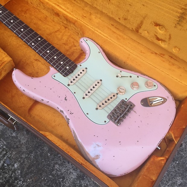 John squire pink strat top