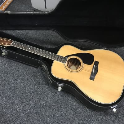 Yamaha FG375Sii acoustic vintage dreadnought guitar 1980s excellent condition with original vintage image 23