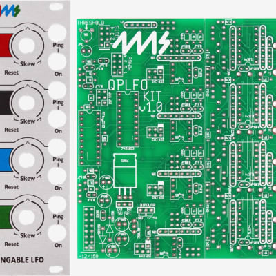 鍵盤楽器 4ms QPLFO Quad Pingable LFO 4MS QPLFO KIT