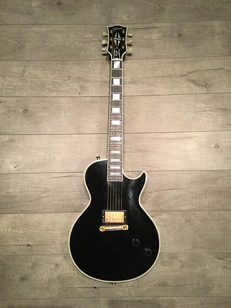 Gibson Les Paul Custom 1 Pickup 2014 Black from the Lenny Kravitz Collection with COA! image 1