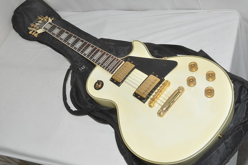 Tomson　LES PAUL COSTOM JAPAN VINTAGE! 1970's Tomson Japan Les Paul Custom Electric Guitar MIJ