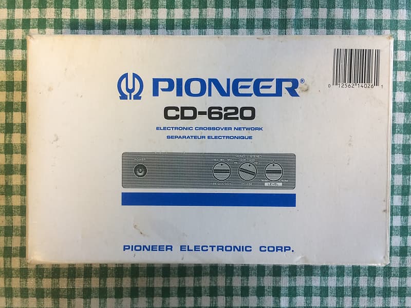 Pioneer CD-620 Electronic Crossover Network