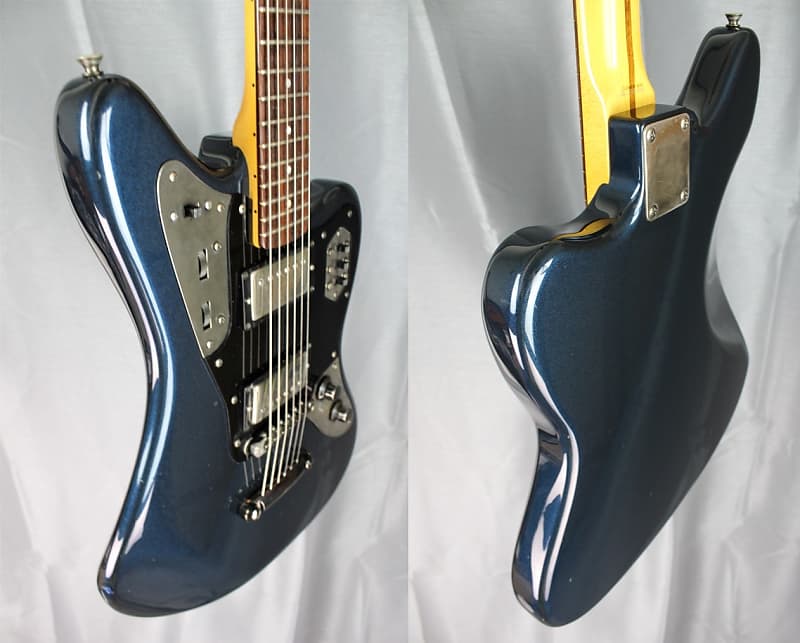 Fender Japan Jaguar JGS GMB ガンメタブルー FENDER Jaguar JGS 2H 2004 GMB Gun Metal Blu 'Rare