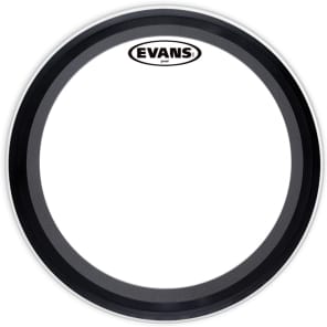 Evans GMAD Clear Drumhead with Dampening System - 20 inch image 3