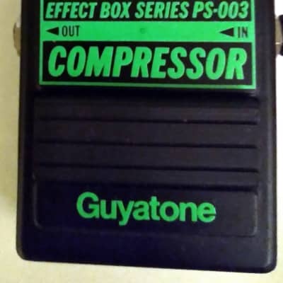 Guyatone PS 003 Compressor - MIJ 80's black + free shipping image 8