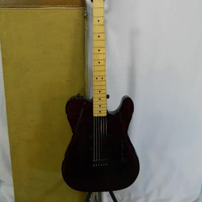 Fender James Burton Telecaster 1990 - Black/Red Paisley, First Year! image 2