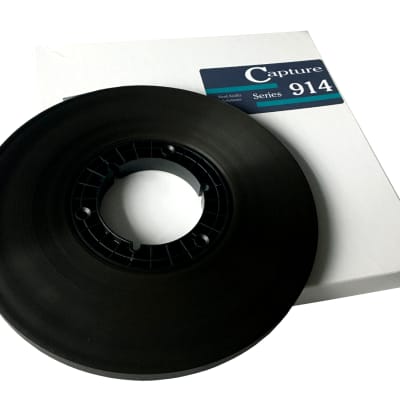 Capture 914 Reel To Reel Recording Tape 1/2 10.5 Inch Nab Spool