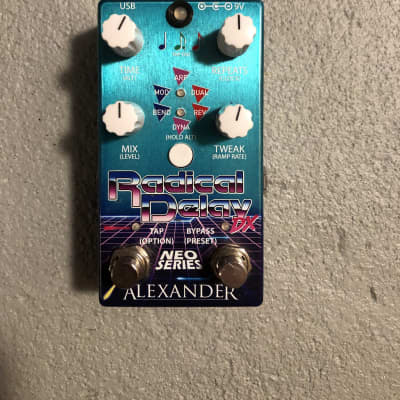 Reverb.com listing, price, conditions, and images for alexander-pedals-radical-delay-dx