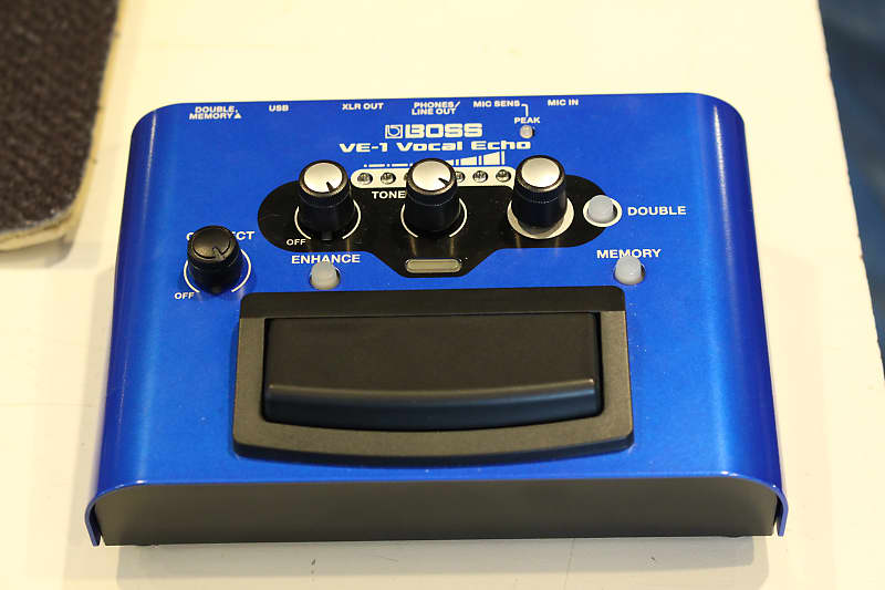 Boss VE-1 Vocal Echo Multi-Effect Unit 2015 - Present - Blue | Reverb