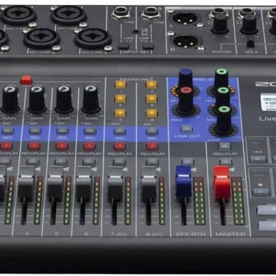 Zoom L8 Podcast Recorder, Battery Powered, Digital Mixer and Recorder, Music Mixer, & Phone Input image 3