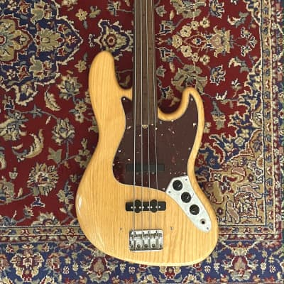 Fender FSR Deluxe Jazz Bass Natural Gloss | Reverb