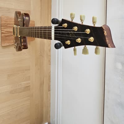 ViK Guitars Galaxy SCA-6 2015 - One-Piece Redwood image 7