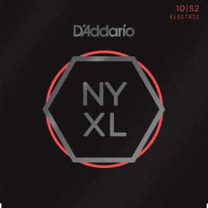 D'Addario NYXL1052 Nickel Wound Electric Guitar Strings, Light Top / Heavy Bottom Gauge