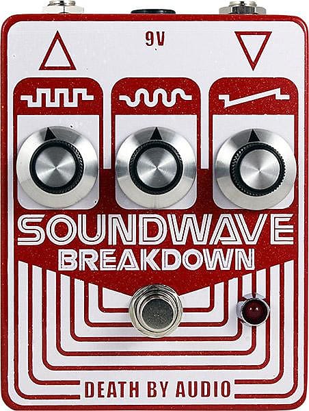 New Death By Audio Soundwave Breakdown Fuzz Octo Generator Guitar Effects Pedal! image 1