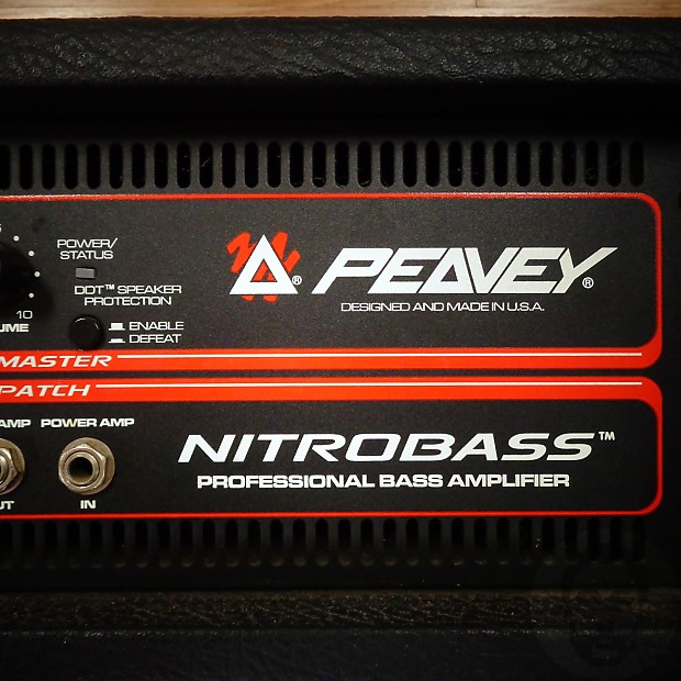 Peavey Nitrobass 450 Watt Bass Amplifier - Free Shipping! | Reverb