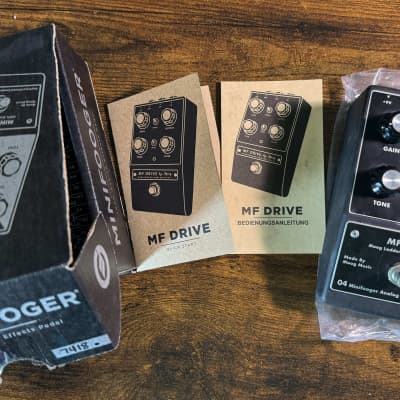 Moog Minifooger MF Drive v2 2013 - Black (w/box) for sale