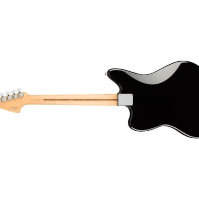 Used Fender Player Jaguar - Black w/ Pau Ferro FB image 12