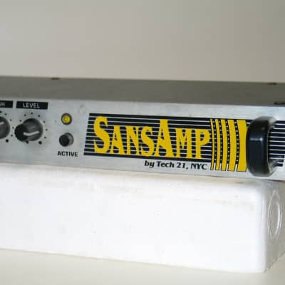 ギター Tech21 SANSAMP RackMount Tech 21 SansAmp Rackmount NYC (Made In USA) Rack Mount