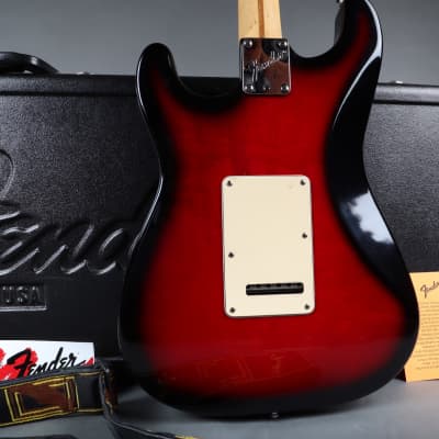 1990 Fender Strat Ultra Stratocaster W/ Original Hardshell Case image 5