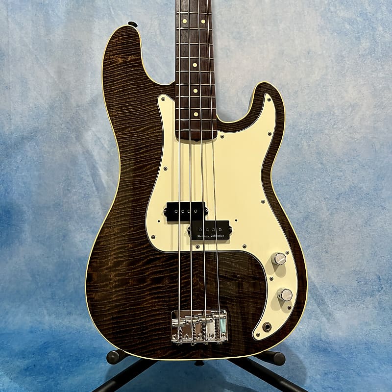 Fender APB Aerodyne Precision Bass 2006 Flame Maple Dimarzio | Reverb