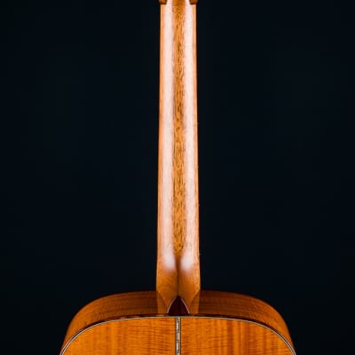 Bourgeois OM LSH Deep Body Premium Flamed Cuban Mahogany and Old Growth Sinker Bearclaw Sitka Spruce Custom NEW image 21