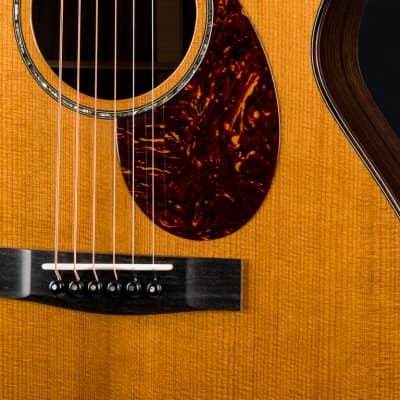 Huss and Dalton OM-C Thermo-Cured Adirondack Spruce and Indian Rosewood NEW image 7