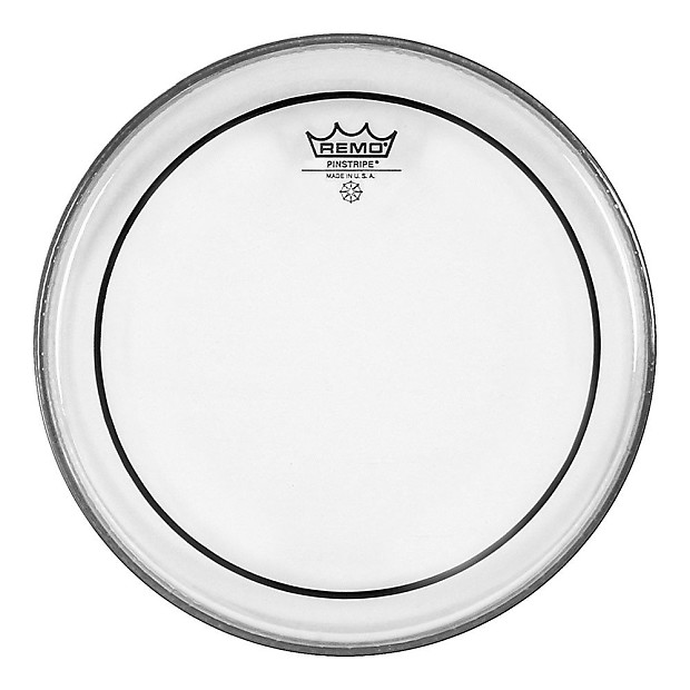 Remo Pinstripe Clear Bass Drum Head 20" image 1