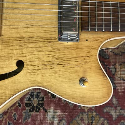 1953 United Archtop- Professional Rebuild with Lollar Firebird and Goldfoil pickups.   (United/ Premier / Multivox) image 10