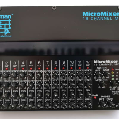 Midiman MicroMixer 18 w/Manual - Tiny Powerhouse! Almost 100% Awesome. Free shipping to the US and Canada!! image 2