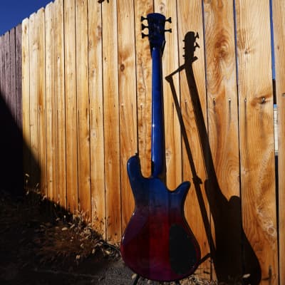 Spector NS Ethos-5 Interstellar Gloss Left Handed 5-String Bass Guitar w/ Gig Bag (2022) image 3