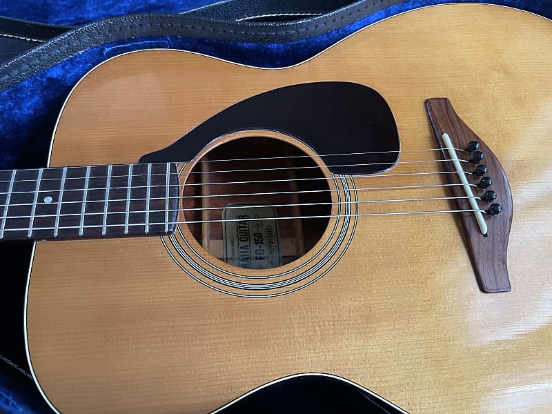 Yamaha Green label FG-150 1966 - Natural | Reverb
