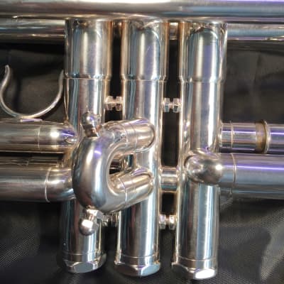 Schilke Custom Made B5 Professional Trumpet-Copper Bell Silver Plated-Mint Cond! image 6