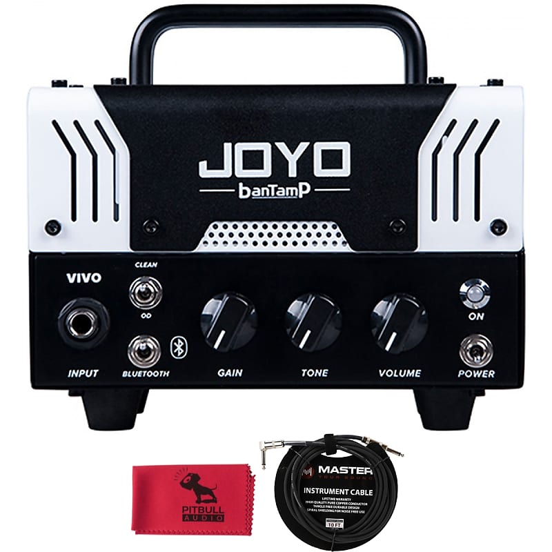 JOYO BanTamP VIVO 20-Watt Mini Guitar Amplifier Head w/ Cable & Cloth image 1