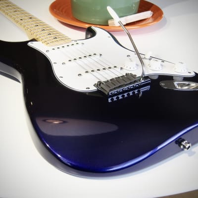 Fender American Standard Stratocaster Custom Color Maple Board Super Rare Near Mint-Circa 1991-Midnight Purple Metallic image 12