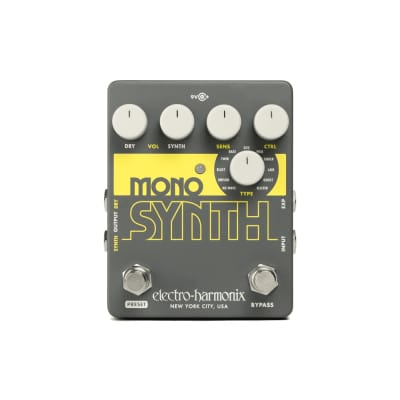 Amazon.com: Electro-Harmonix Mono Synth Guitar Synthesizer Pedal : Musical  Instruments