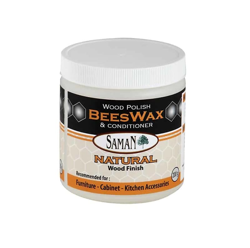 Saman Bees Wax Wood Polish & Conditioner 200g | Reverb