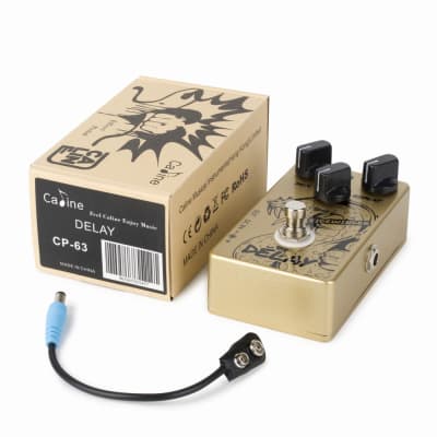 Caline Cp-63 Sidewinder Delay Guitar Effect Pedal New image 5