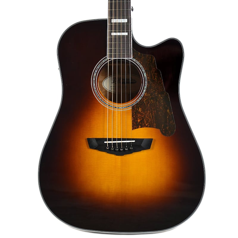 D'Angelico Premier Bowery Dreadnought with Cutaway and Electronics 2010s imagen 2