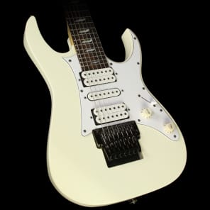 Used 1991 Ibanez Universe UV7PWH 7 String Electric Guitar White Reverb France