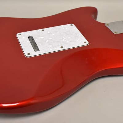 2000 Fender Deluxe Series Cyclone Candy Apple Red MIM w/HSC image 14